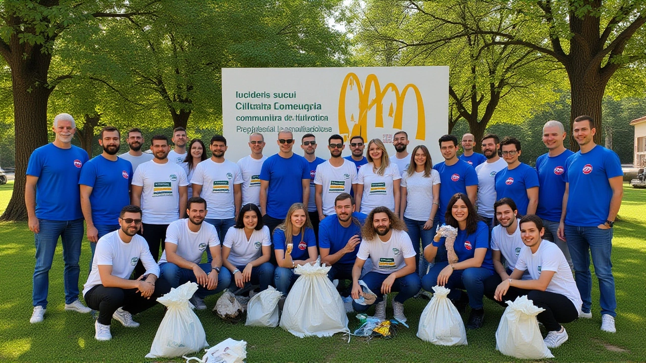 McDonald's e partner ripuliscono 3 tonnellate a Roma, 150 volontari