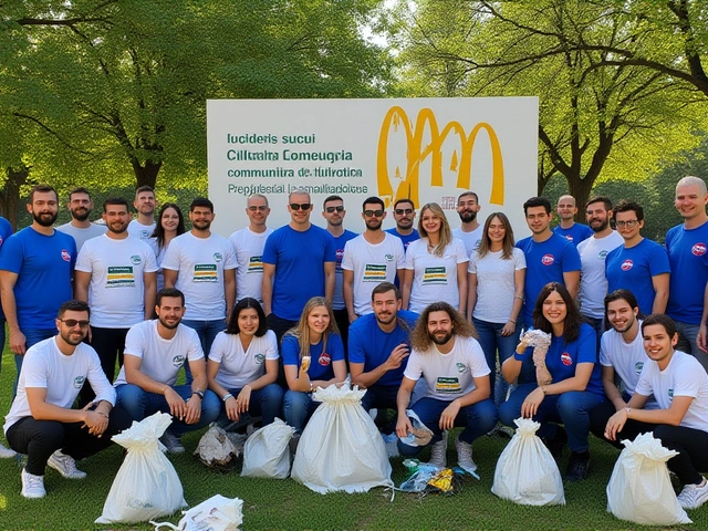 McDonald's e partner ripuliscono 3 tonnellate a Roma, 150 volontari